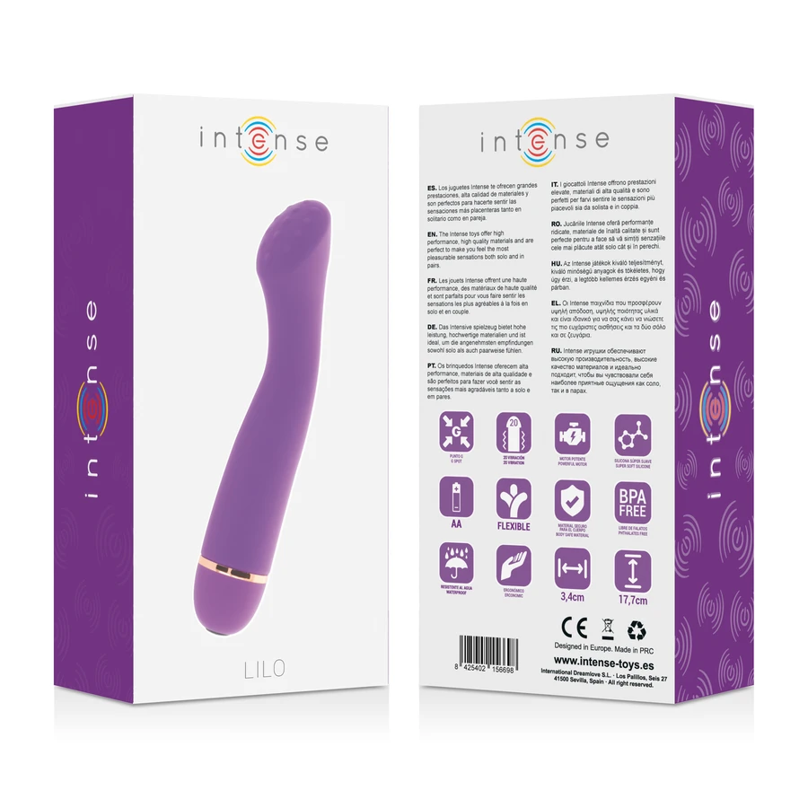 INTENSE - LILO 20 VITESSES SILICONE LILA